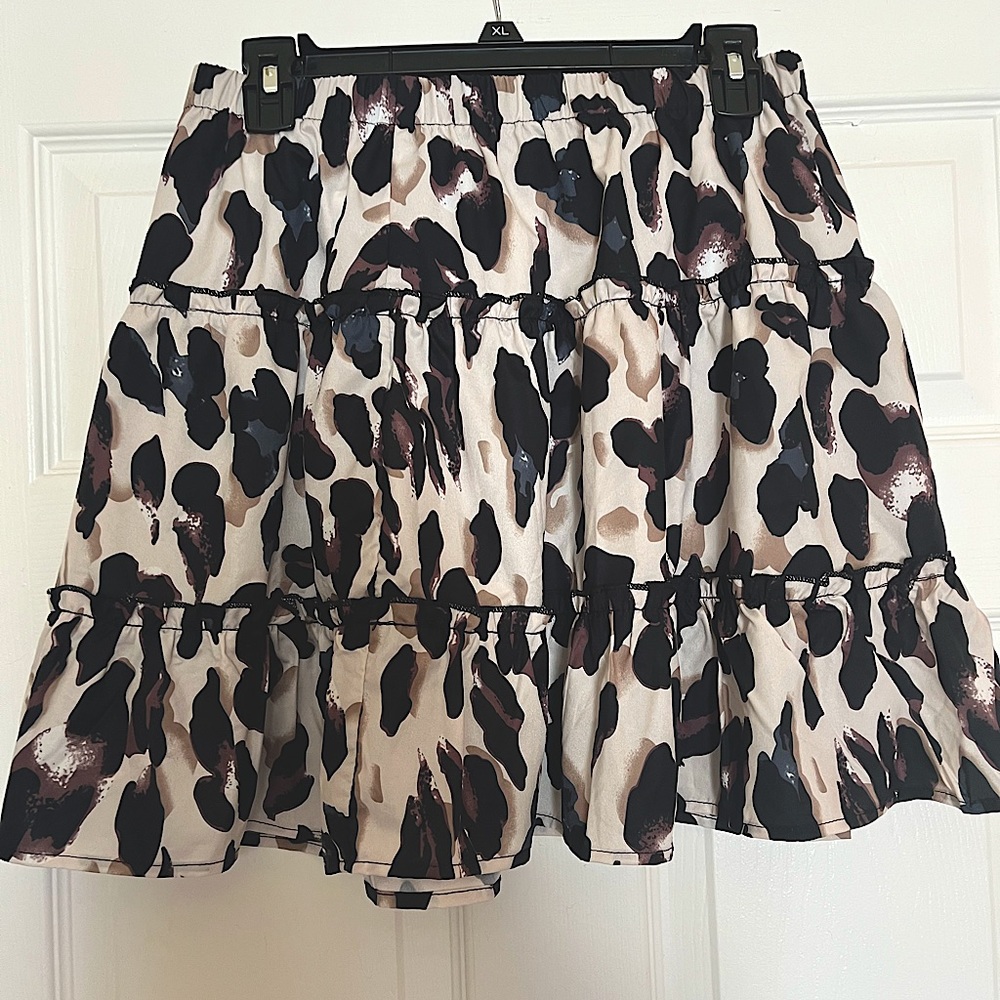 Cheetah skirt